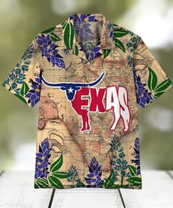 Longhorn Flag Texas Hawaiian Shirt Unisex Adult Hw4168 hawaiian shirt