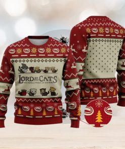 Lord Of Cats Funny Lord Of The Ring Xmas Gift Ugly Christmas Sweater For Men And Women