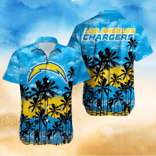 Los Angeles Chargers NFL All Over Printed 3D Hawaiian Shirt