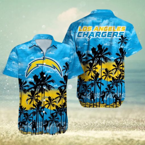 Los Angeles Chargers NFL All Over Printed 3D Hawaiian Shirt