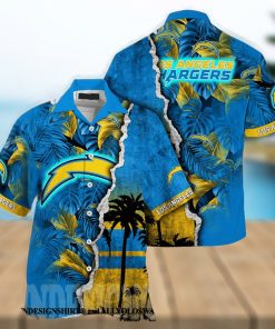 Los Angeles Chargers NFL For Fan All Over Print Hawaiian Aloha Shirt -  Limotees