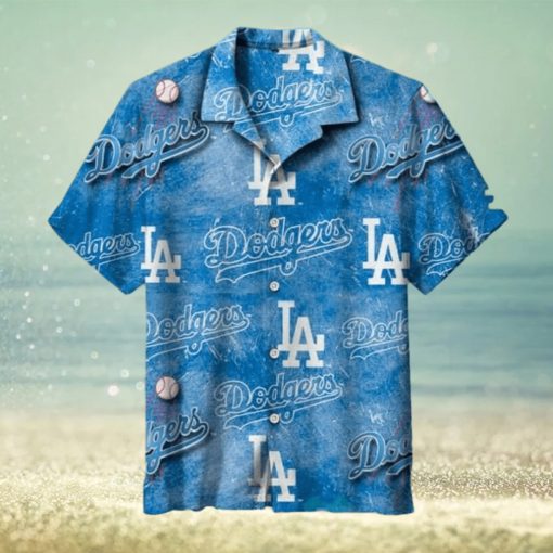 Los Angeles Dodgers Blue Dream Dodgers Hawaiian Shirt  LA Dodgers Hawaiian Shirt