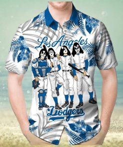 Los Angeles Dodgers Kiss Dodgers Hawaiian T Shirt