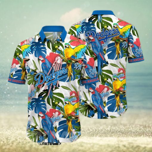 Los Angeles Dodgers MLB Floral All Over Printed Unisex Hawaiian Shirt