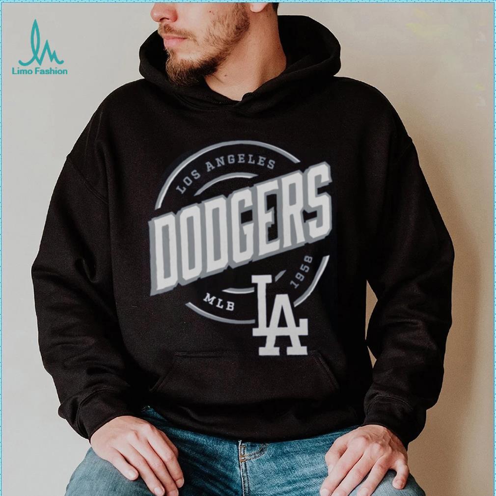 Los Angeles Dodgers Black Pullover Hoodie