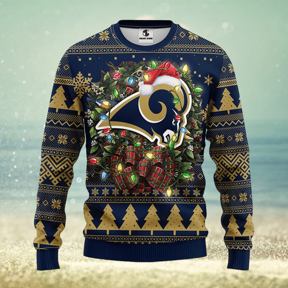 Los Angeles Rams Christmas Ugly Sweater - Limotees