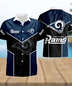 Los Angeles Rams Hawaiian Shirt Short For Fans