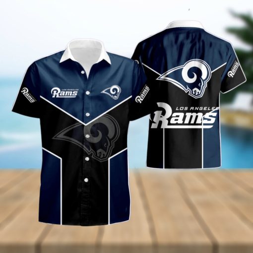 Los Angeles Rams Hawaiian Shirt   Short For Fans