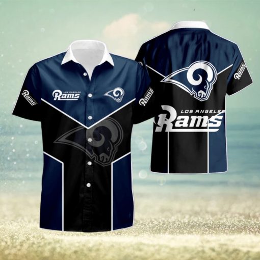 Los Angeles Rams Hawaiian Shirt   Short For Fans