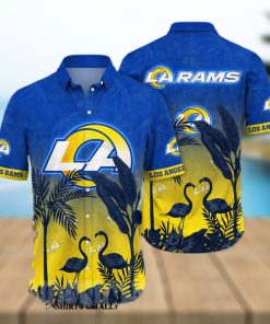 Los Angeles Rams Sport Hawaiian Shirt NFL Teams Black Gift For Men And Women  - Limotees