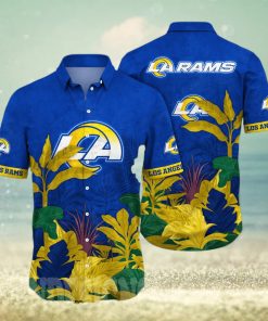 Los Angeles Rams NFL Flower Full Printing Unisex Hawaiian Shirt