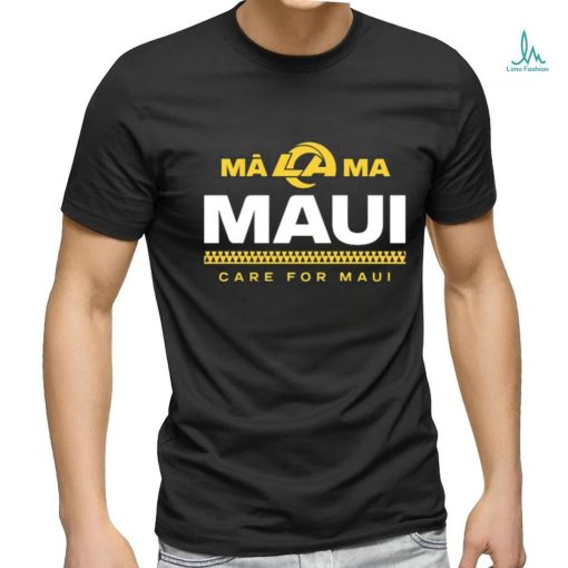 Los Angeles Rams support Hawaii Maui Relief T Shirt