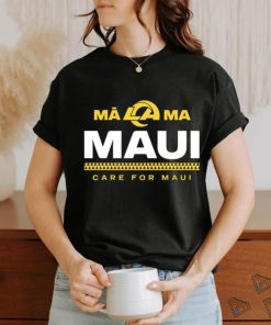 Los Angeles Rams support Hawaii Maui Relief T Shirt