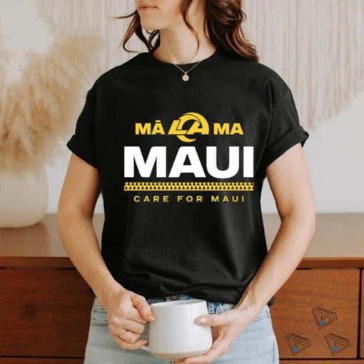 Los Angeles Rams support Hawaii Maui Relief T Shirt