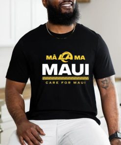 Los Angeles Rams support Hawaii Maui Relief T Shirt