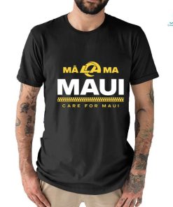 Los Angeles Rams support Hawaii Maui Relief T Shirt