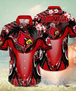 Louisville Cardinals NCAA Flower Classic Hawaiian Shirt