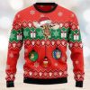 Lion Jesus Cross Sunrise Trending Christianity 3D Full Print Ugly Sweater Christmas Gift Sweater