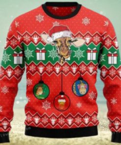 Lovely Giraffe Ugly Christmas Sweater