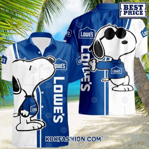 Lowe’s Snoopy Hawaiian Shirt