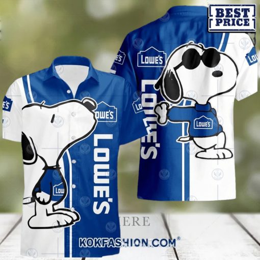 Lowe’s Snoopy Hawaiian Shirt