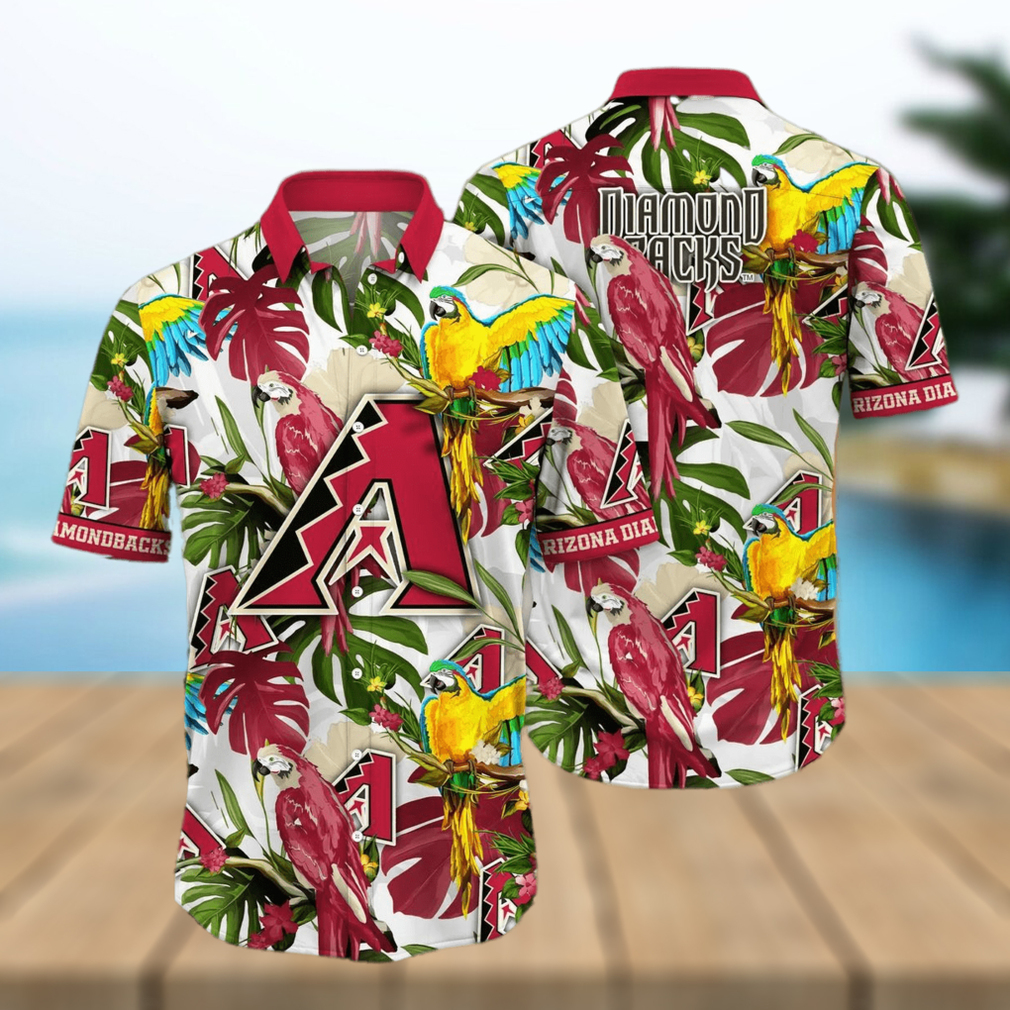 Arizona Diamondbacks Hawaii Shirt Summer Button Up Shirt For Men Women MLB