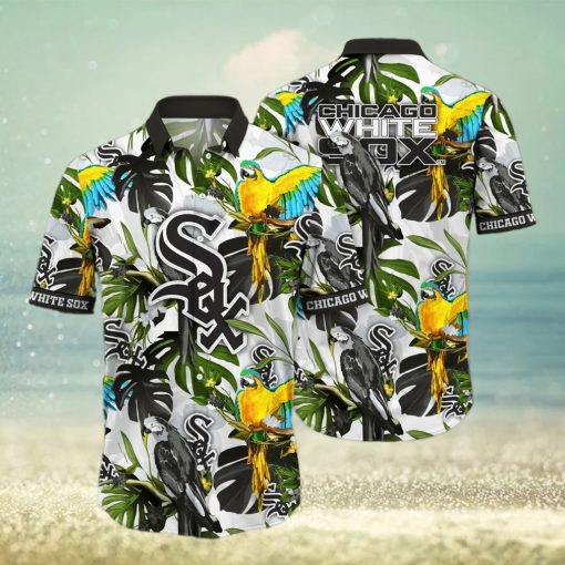 MLB Chicago White Sox Flower Summer Hawaiian Shirt