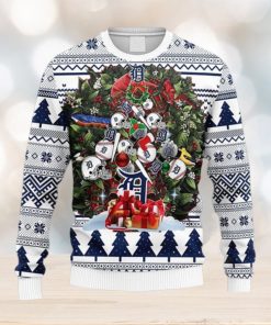 MLB Detroit Tigers Christmas Tree Ugly 3D Sweater For Men And Women Gift Ugly Christmas