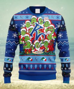 MLB Kansas City Royals 12 Grinch Xmas Day Christmas Ugly 3D Sweater For Men And Women Gift Ugly Christmas