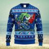 Cool French Bulldog Christmas Light Ugly Christmas Sweater