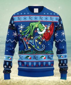 MLB Kansas City Royals Grinch Christmas Ugly 3D Sweater For Men And Women Gift Ugly Christmas