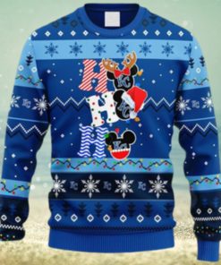 MLB Kansas City Royals HoHoHo Mickey Christmas Ugly Sweater For Men Women