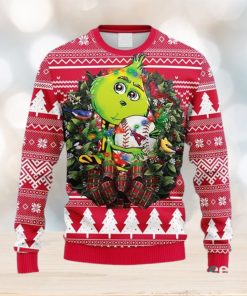 MLB New York Yankees Funny Grinch Christmas Ugly Sweater 3D Gift