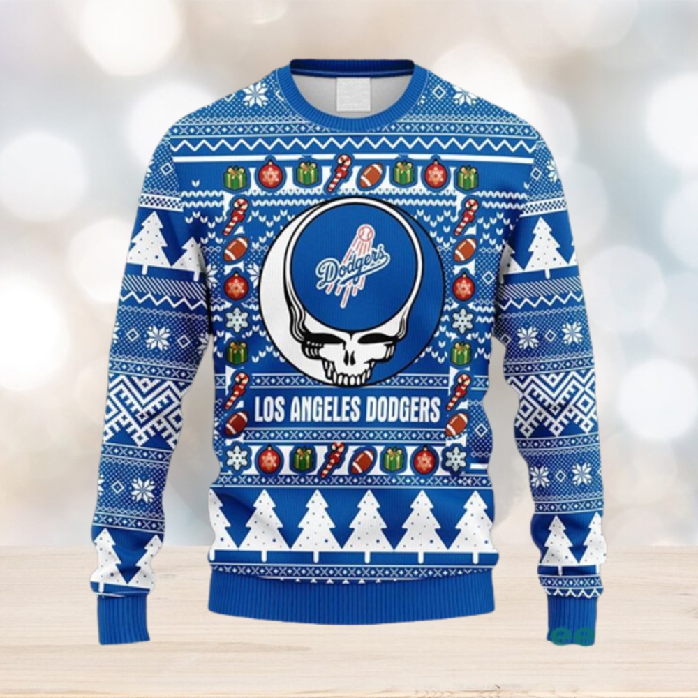 MLB Los Angeles Dodgers Funny Grinch Christmas Ugly 3D Sweater For Men And  Women Gift Ugly Christmas - Limotees