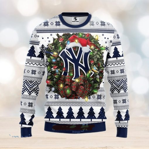 MLB New York Yankees Christmas Ugly Sweater 3D Gift For Big Fans