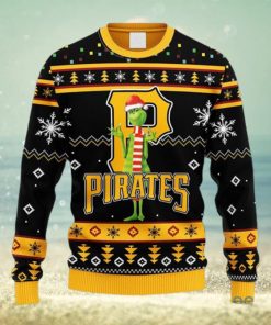 MLB Pittsburgh Pirates Funny Grinch Christmas Ugly 3D Sweater For Men And Women Gift Ugly Christmas