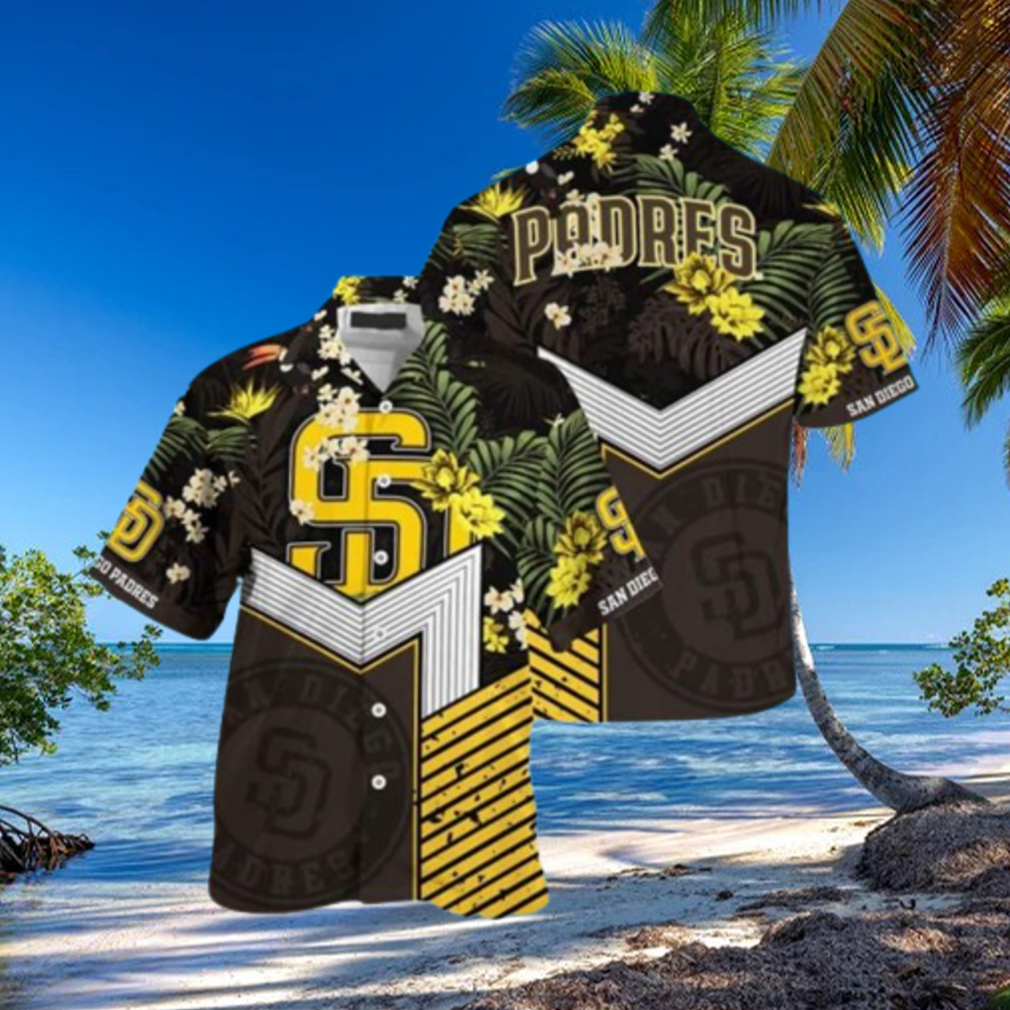 San Diego Padres Tropical Hawaiian Shirt - T-shirts Low Price