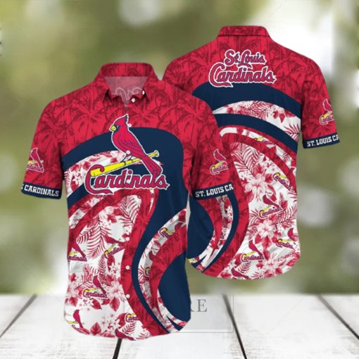 MLB St  Louis Cardinals Hawaiian Shirt Father s Day Gift For Beach Lovers