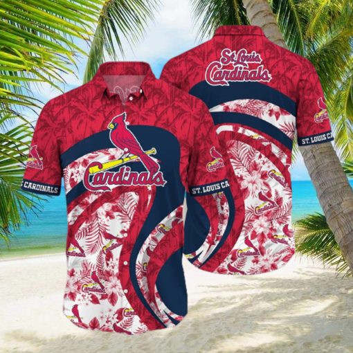 MLB St  Louis Cardinals Hawaiian Shirt Father s Day Gift For Beach Lovers