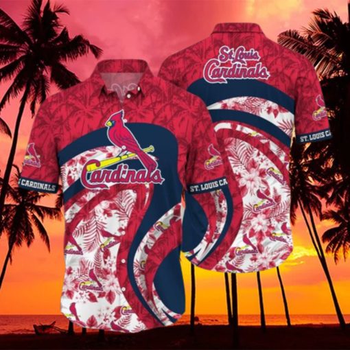 MLB St. Louis Cardinals Hawaiian Shirt Father s Day Gift For Beach Lovers hawaiian shirt