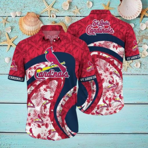 MLB St. Louis Cardinals Hawaiian Shirt Father s Day Gift For Beach Lovers hawaiian shirt