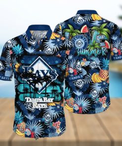 MLB Tampa Bay Rays Flower Hawaiian Shirt Hot Trend 2023