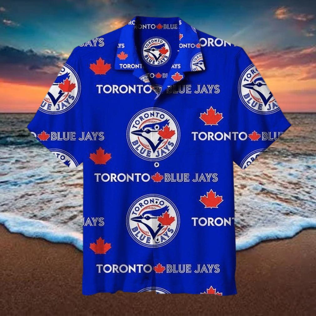 Toronto Blue Jays Hawaiian Retro Logo MLB Summer Beach Men And