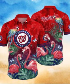 MLB Washington Nationals Hawaiian Shirt Aloha Ecosystem Summer Holiday Gift