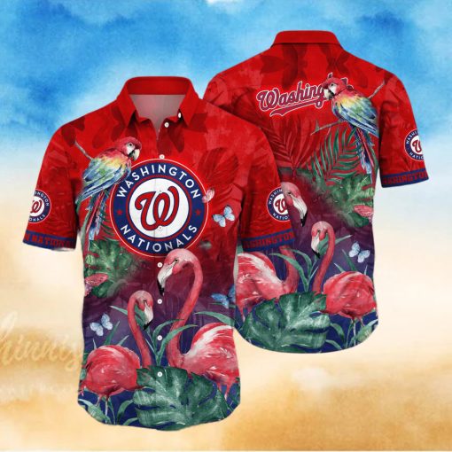 MLB Washington Nationals Hawaiian Shirt Aloha Ecosystem Summer Holiday Gift