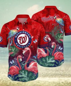 MLB Washington Nationals Hawaiian Shirt Aloha Ecosystem Summer Holiday Gift