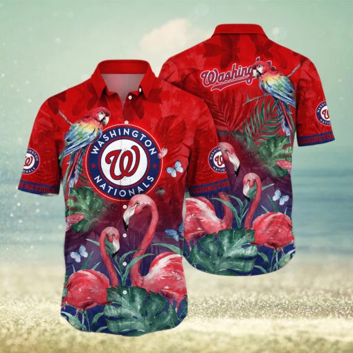 MLB Washington Nationals Hawaiian Shirt Aloha Ecosystem Summer Holiday Gift