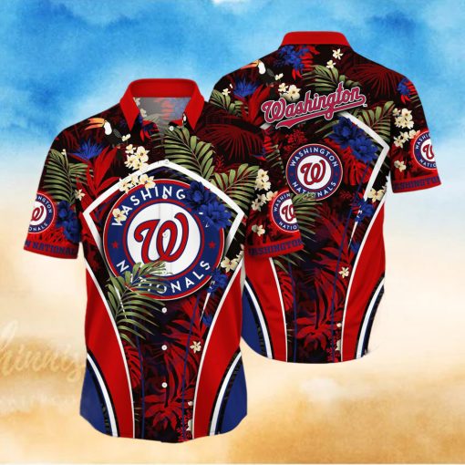 MLB Washington Nationals Hawaiian Shirt Aloha Summer Gift For Beach Trip