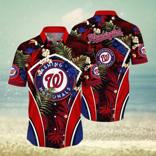 MLB Washington Nationals Hawaiian Shirt Aloha Summer Gift For Beach Trip