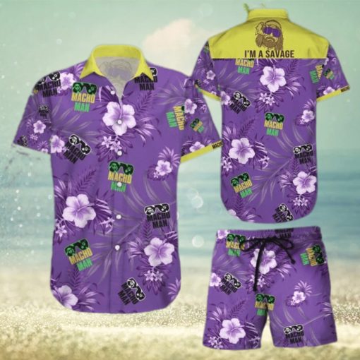 Macho Man I Am Savage Hawaiian Shirt